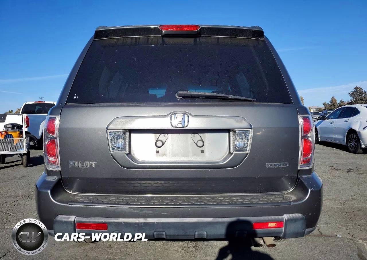 2007 Honda Pilot Ex-L VIN:2HKYF18577H511810 - 6
