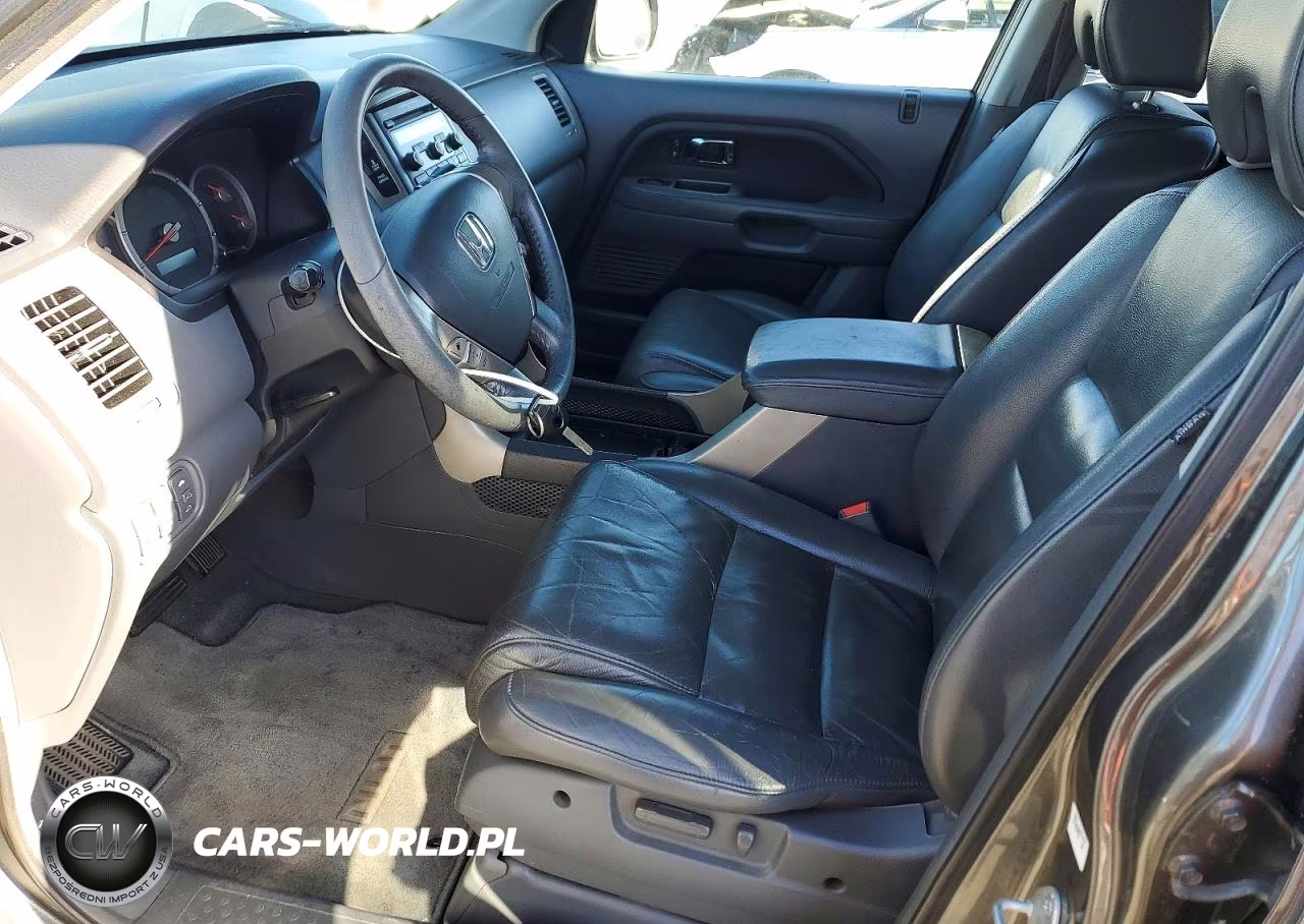 2007 Honda Pilot Ex-L VIN:2HKYF18577H511810 - 7