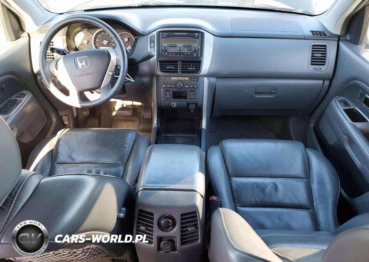 2007 Honda Pilot Ex-L VIN:2HKYF18577H511810 - 8