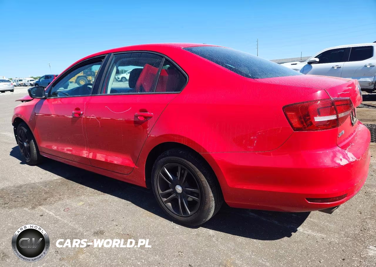 2015 Volkswagen Jetta Base VIN:3VW2K7AJ8FM298478 - 2