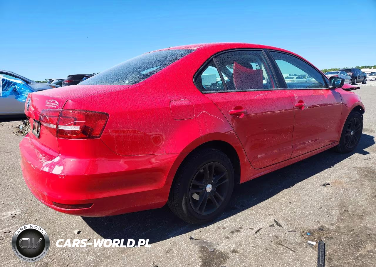 2015 Volkswagen Jetta Base VIN:3VW2K7AJ8FM298478 - 3