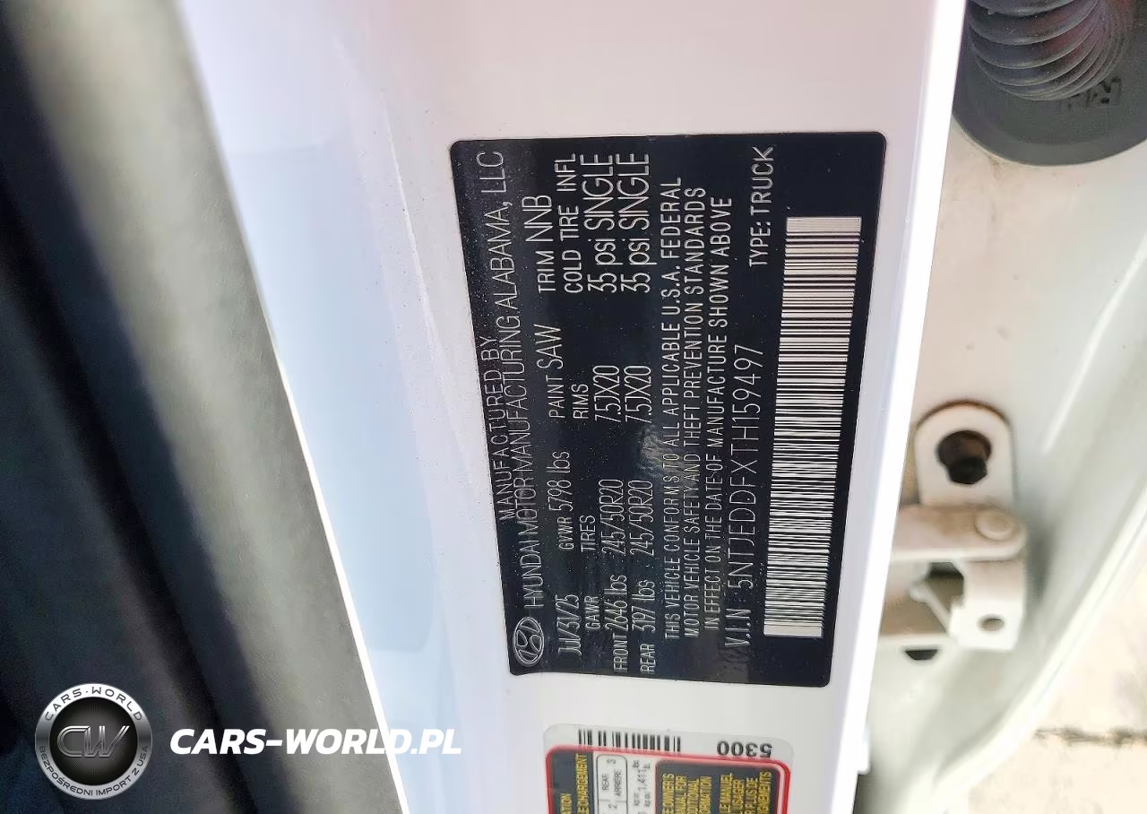 2026 Hyundai Santa Cruz Limited VIN:5NTJEDDFXTH159497 - 12