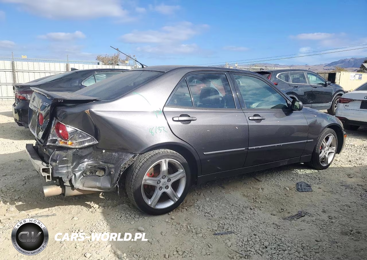 2005 Lexus Is 300 Base VIN:JTHBD192650100326 - 3