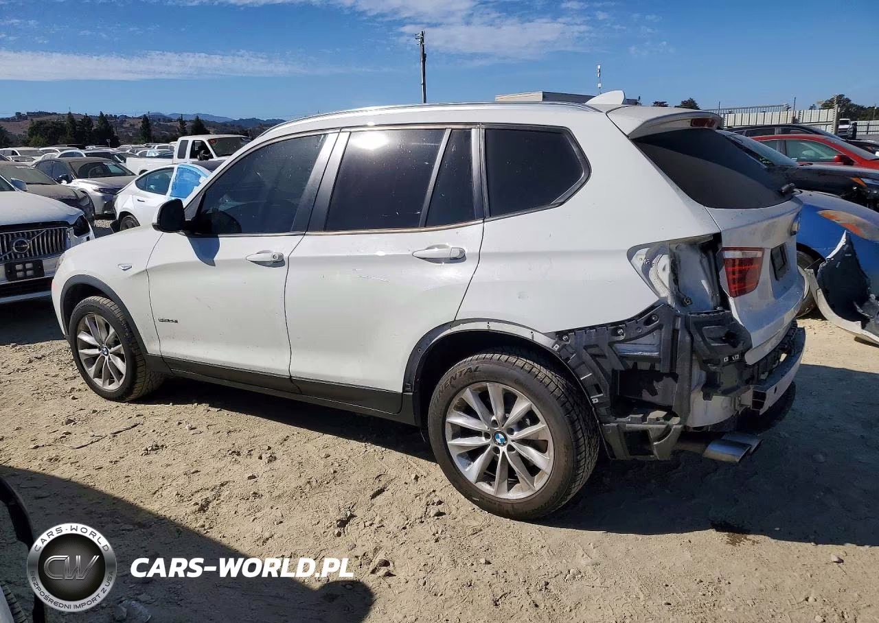 2017 BMW X3 Sdrive28I VIN:5UXWZ7C38H0V86908 - 2