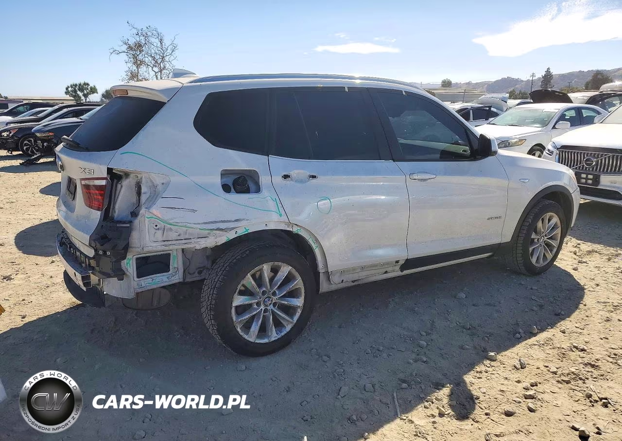 2017 BMW X3 Sdrive28I VIN:5UXWZ7C38H0V86908 - 3