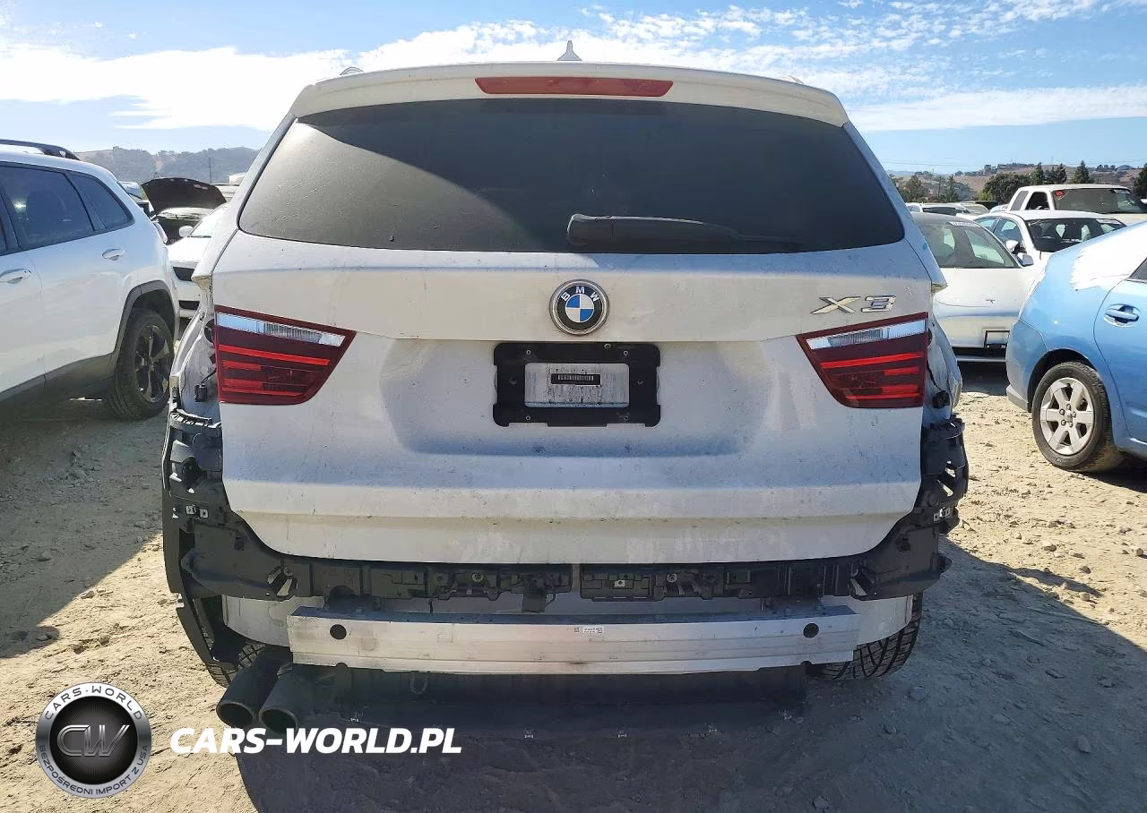 2017 BMW X3 Sdrive28I VIN:5UXWZ7C38H0V86908 - 6