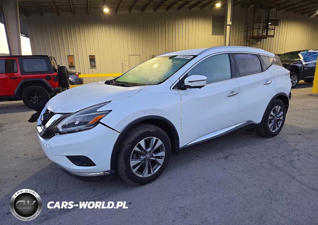 2018 Nissan Murano Sl VIN:5N1AZ2MH7JN203019 - 1