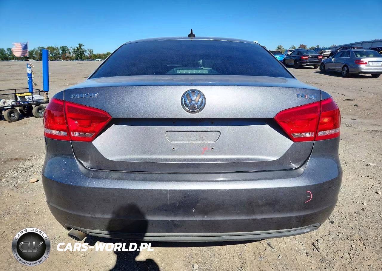 2014 Volkswagen Passat Se VIN:1VWBT7A35EC028123 - 6