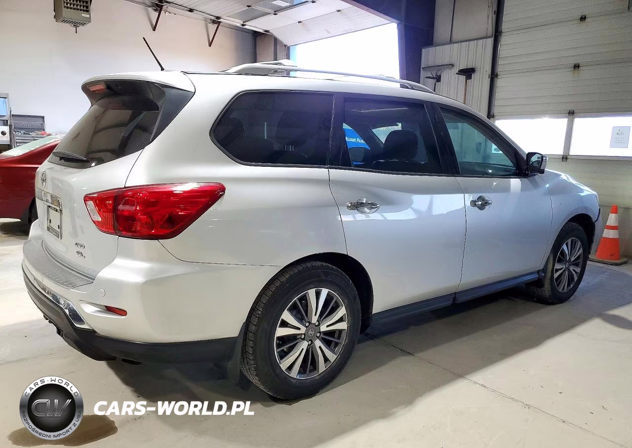 2017 Nissan Pathfinder Sl VIN:5N1DR2MMXHC675120 - 3