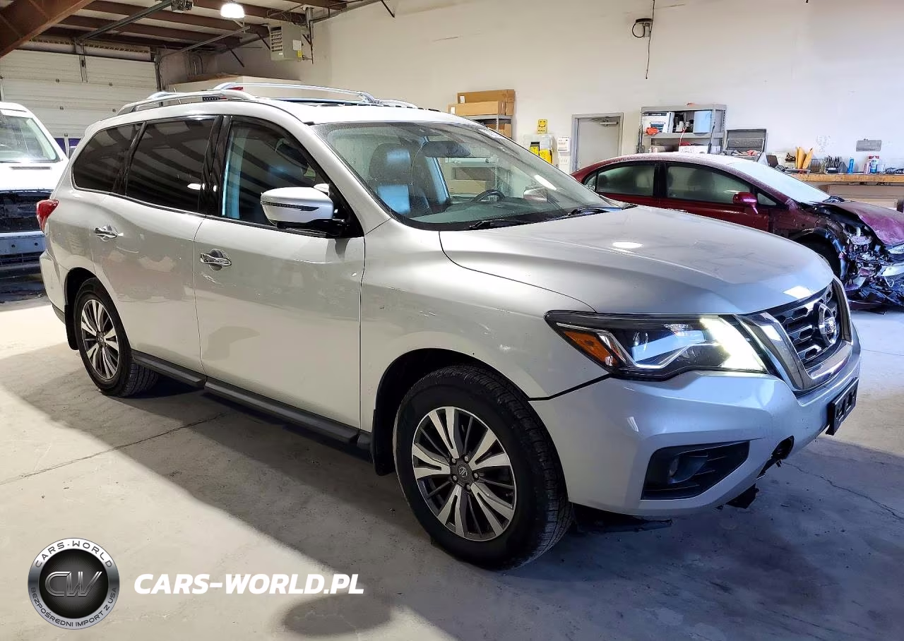 2017 Nissan Pathfinder Sl VIN:5N1DR2MMXHC675120 - 4
