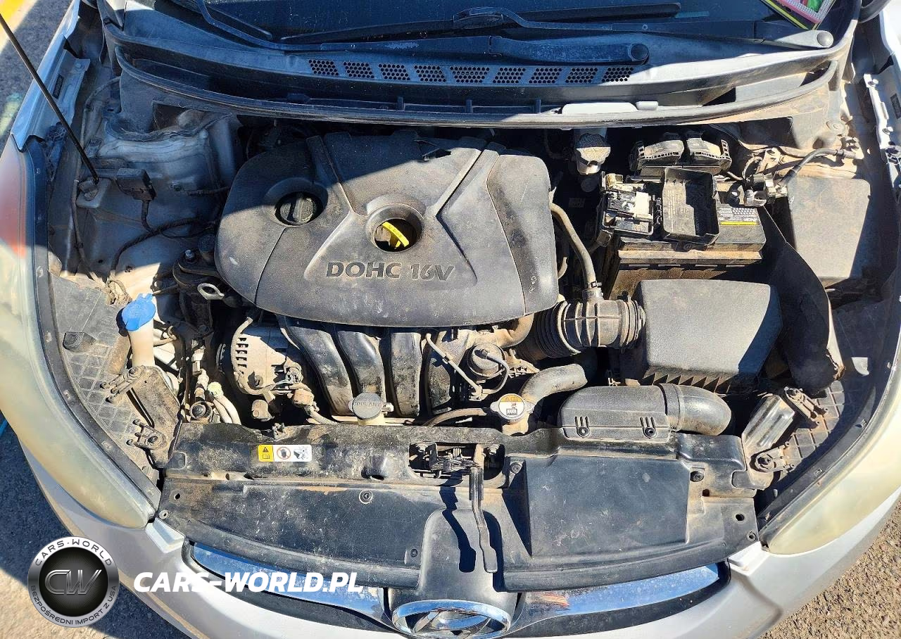 2013 Hyundai Elantra Gls VIN:5NPDH4AE8DH337584 - 11