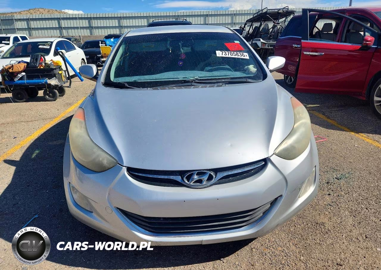 2013 Hyundai Elantra Gls VIN:5NPDH4AE8DH337584 - 5