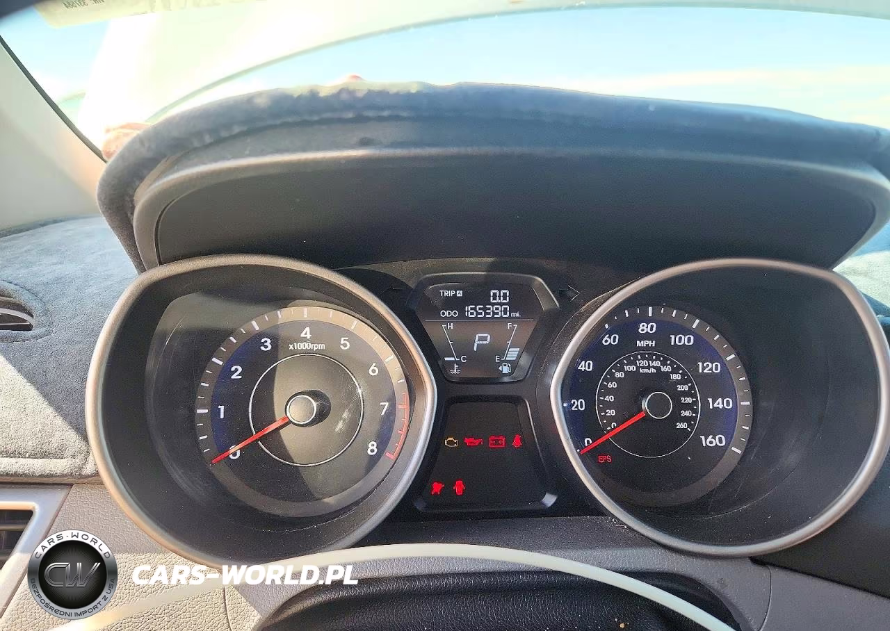 2013 Hyundai Elantra Gls VIN:5NPDH4AE8DH337584 - 9