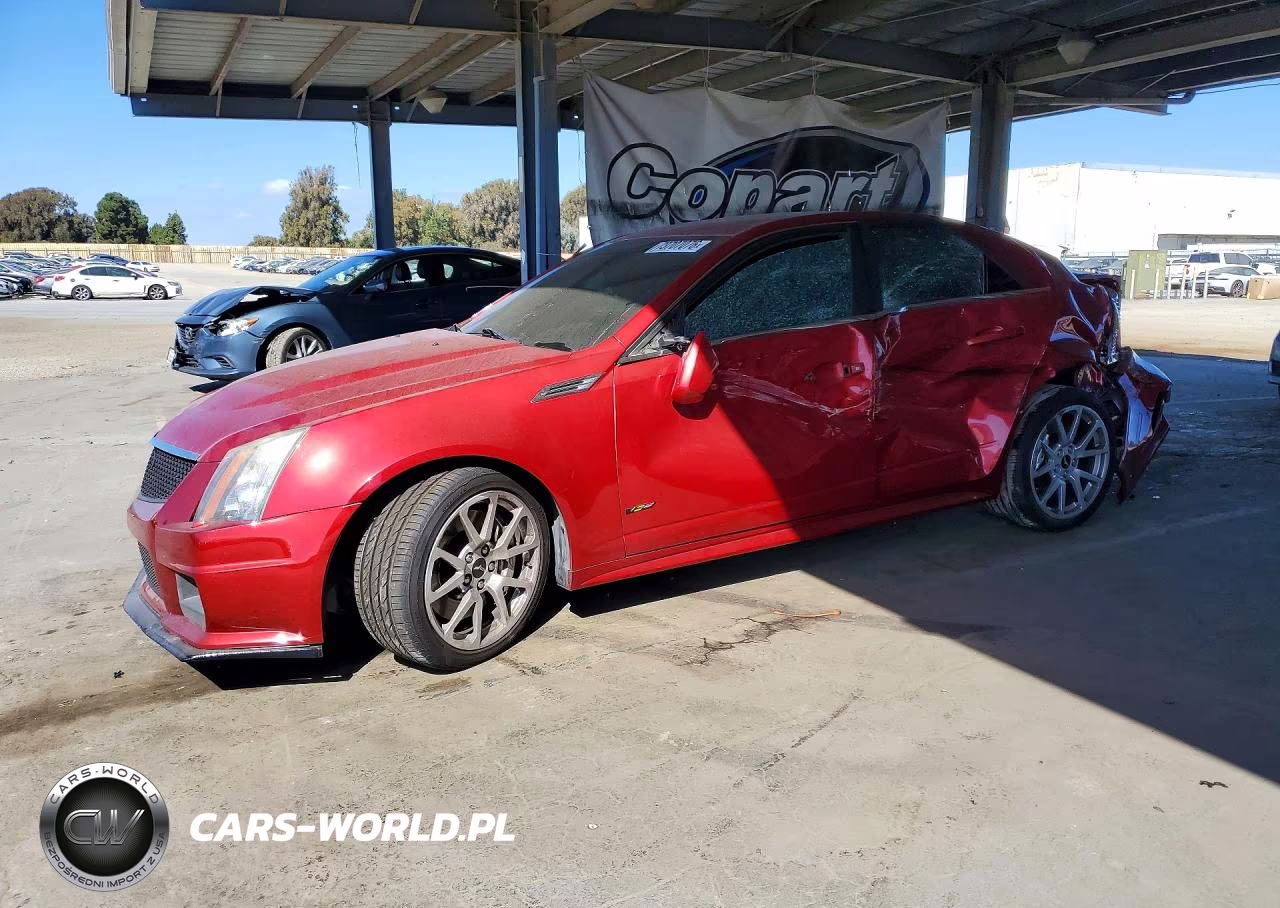 2009 Cadillac Cts-V VIN:1G6DN57P090155523 - 1