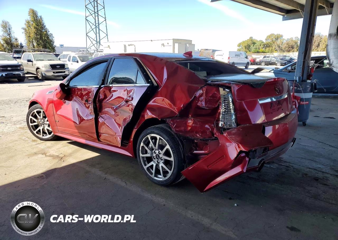 2009 Cadillac Cts-V VIN:1G6DN57P090155523 - 2