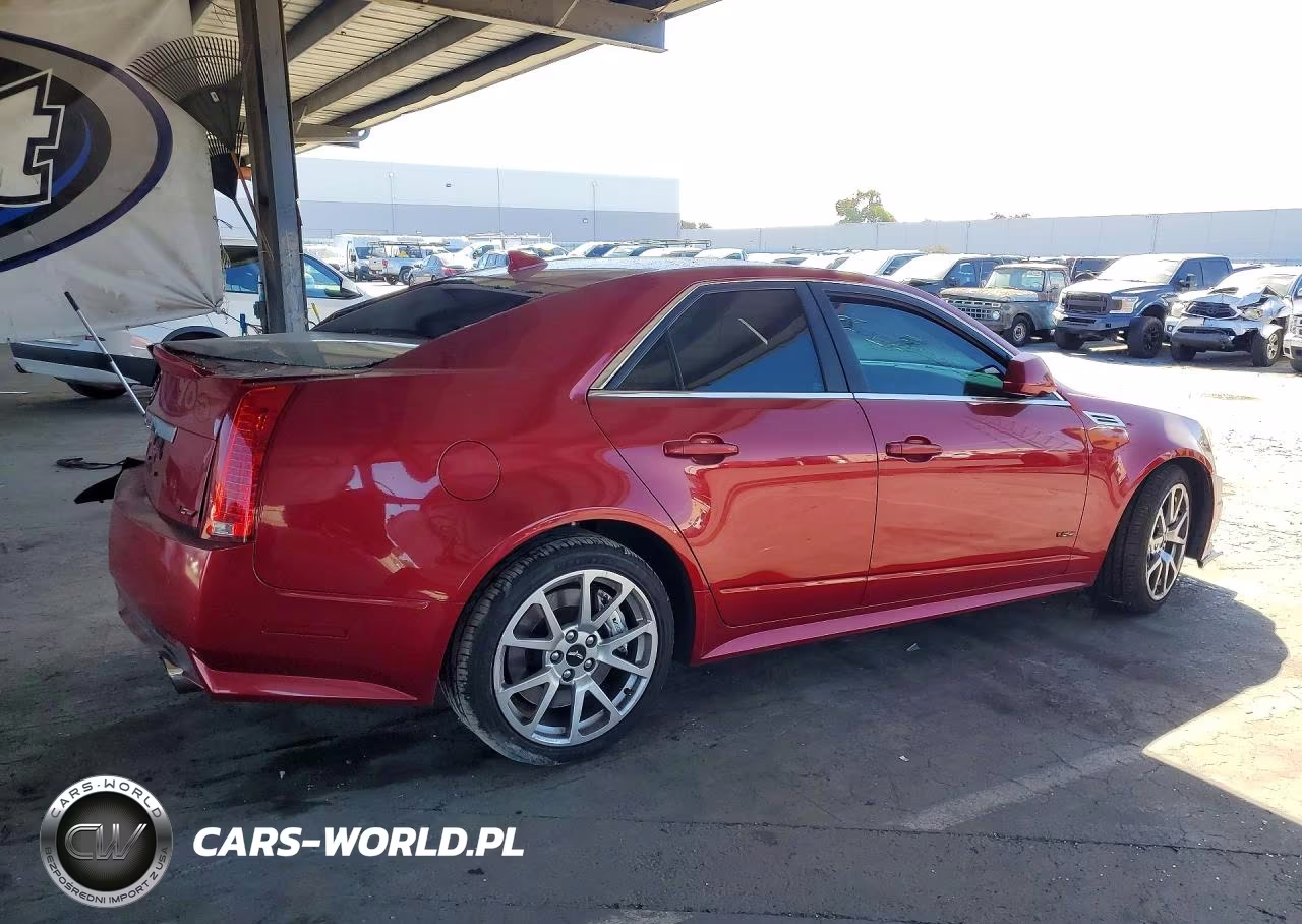 2009 Cadillac Cts-V VIN:1G6DN57P090155523 - 3