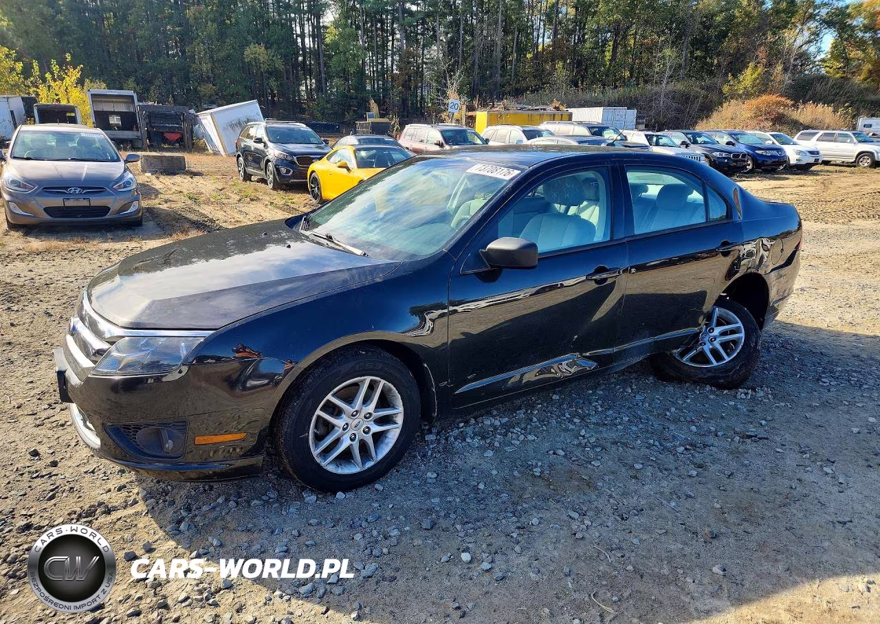 2010 Ford Fusion S VIN:3FAHP0GA6AR359048 - 1