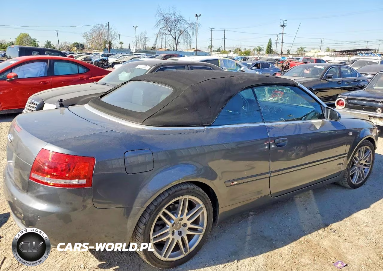 2009 Audi A4 2.0T Cabriolet Quattro VIN:WAUDF48H89K007746 - 3