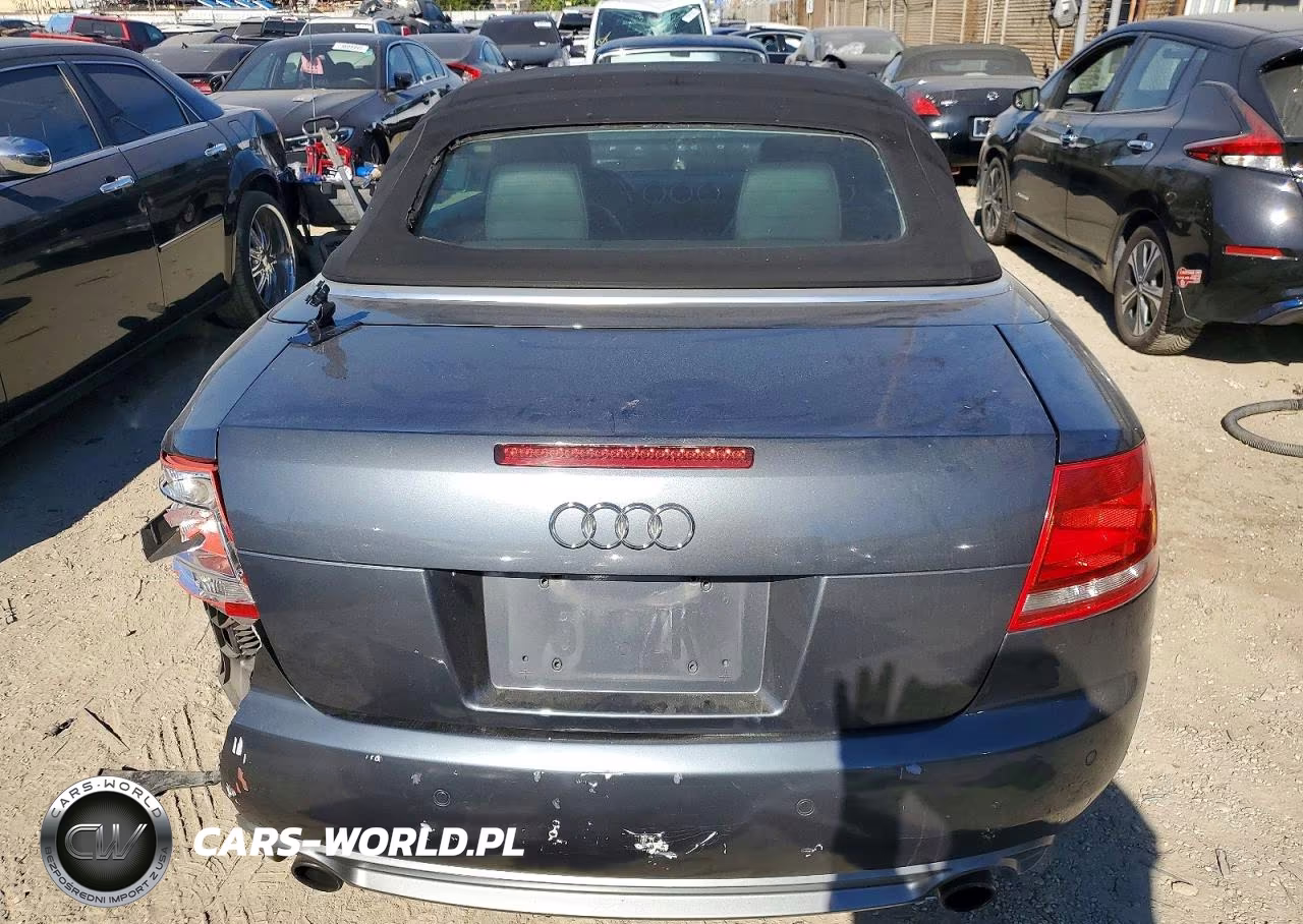 2009 Audi A4 2.0T Cabriolet Quattro VIN:WAUDF48H89K007746 - 6