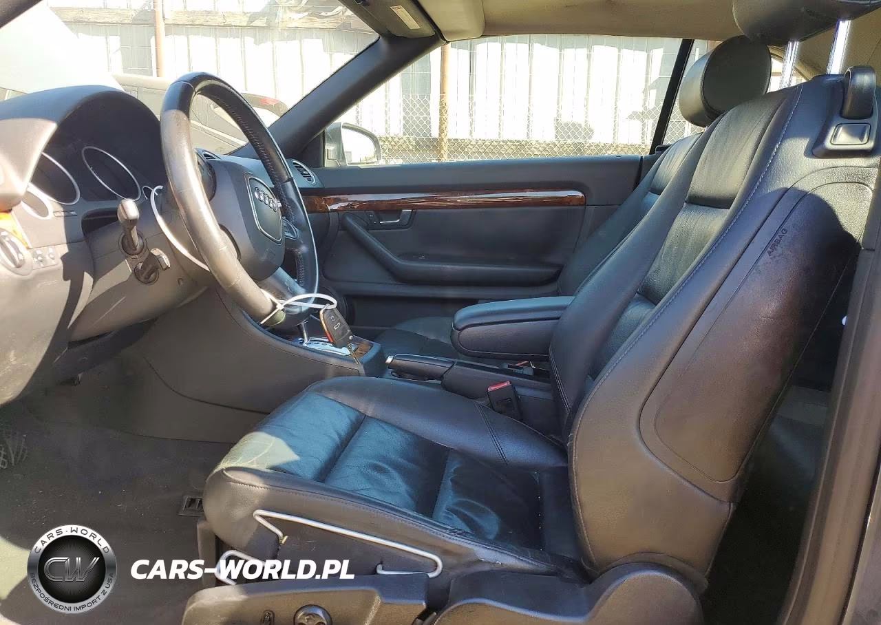 2009 Audi A4 2.0T Cabriolet Quattro VIN:WAUDF48H89K007746 - 7