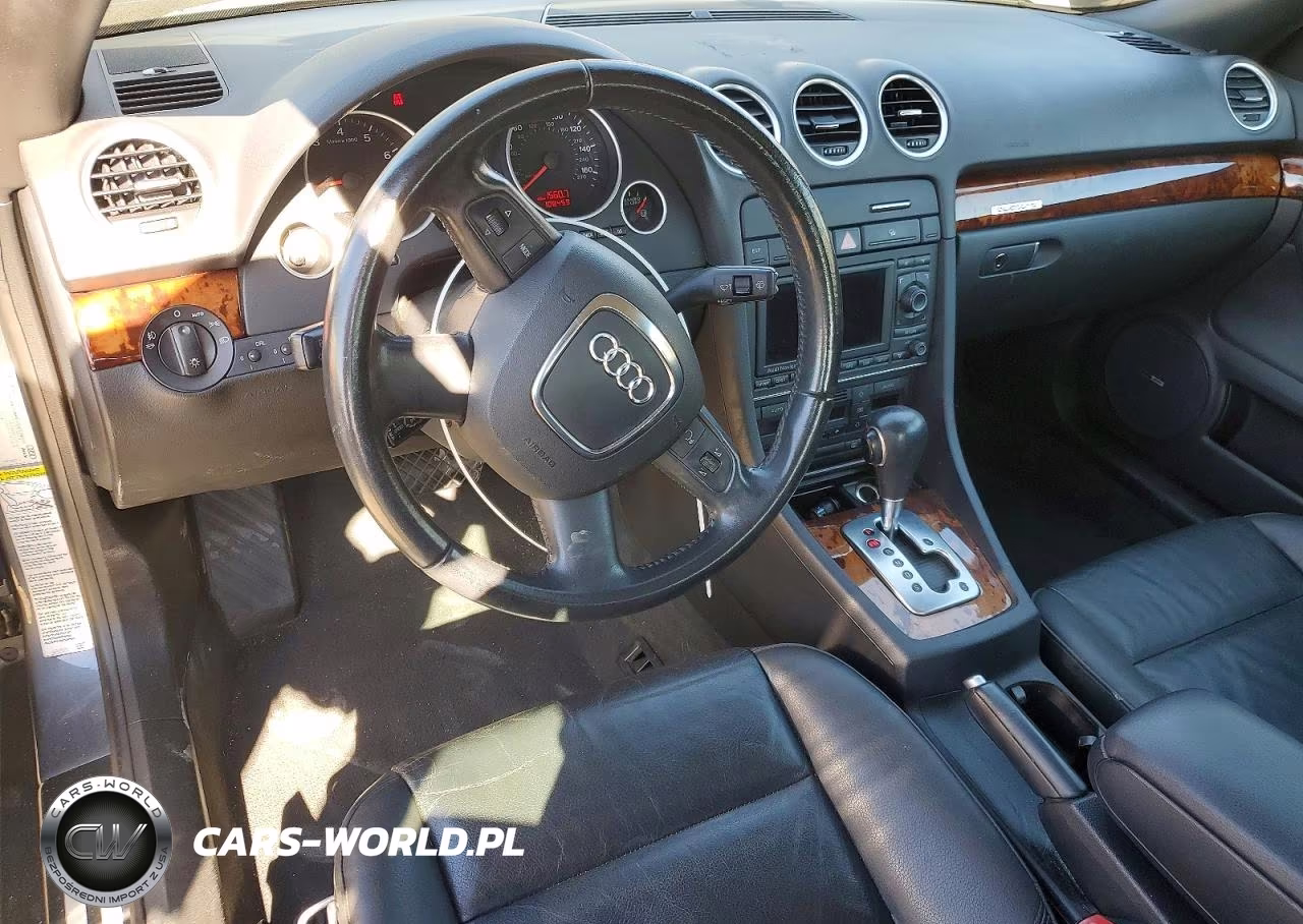 2009 Audi A4 2.0T Cabriolet Quattro VIN:WAUDF48H89K007746 - 8