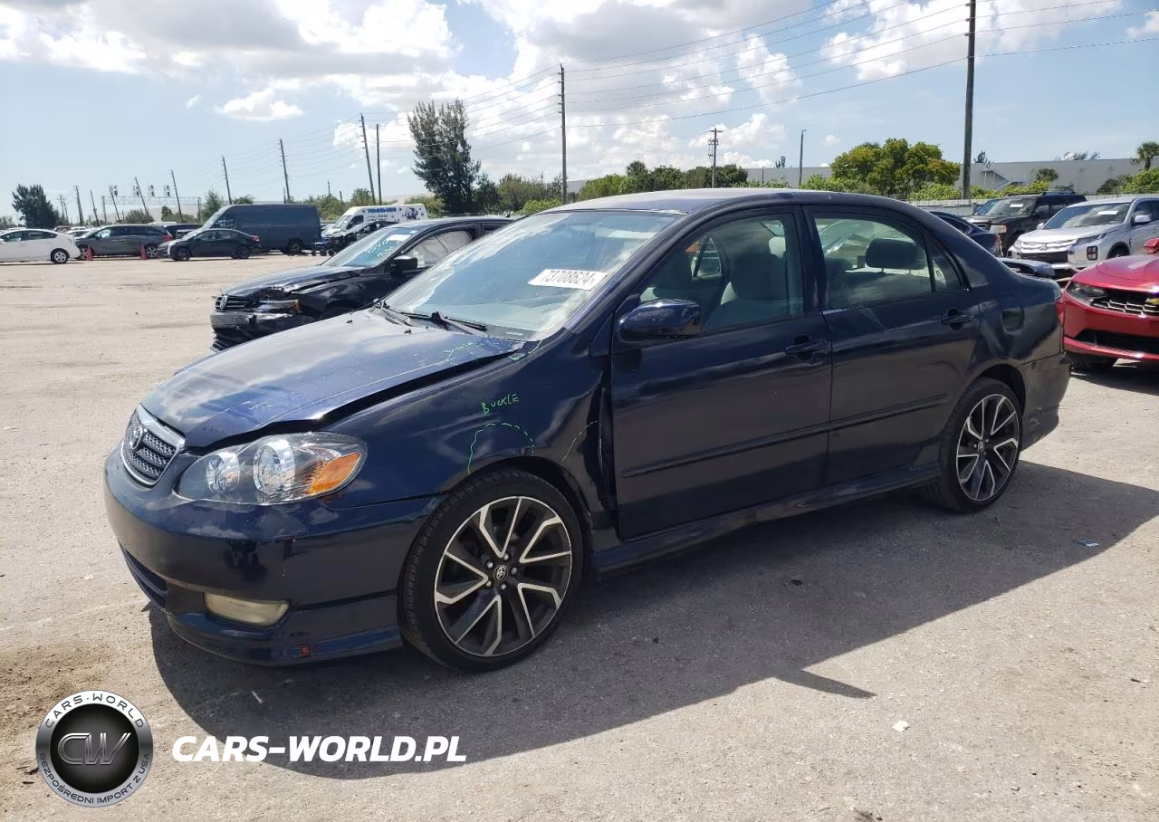 2007 Toyota Corolla Ce VIN:JTDBR32E670102423 - 1