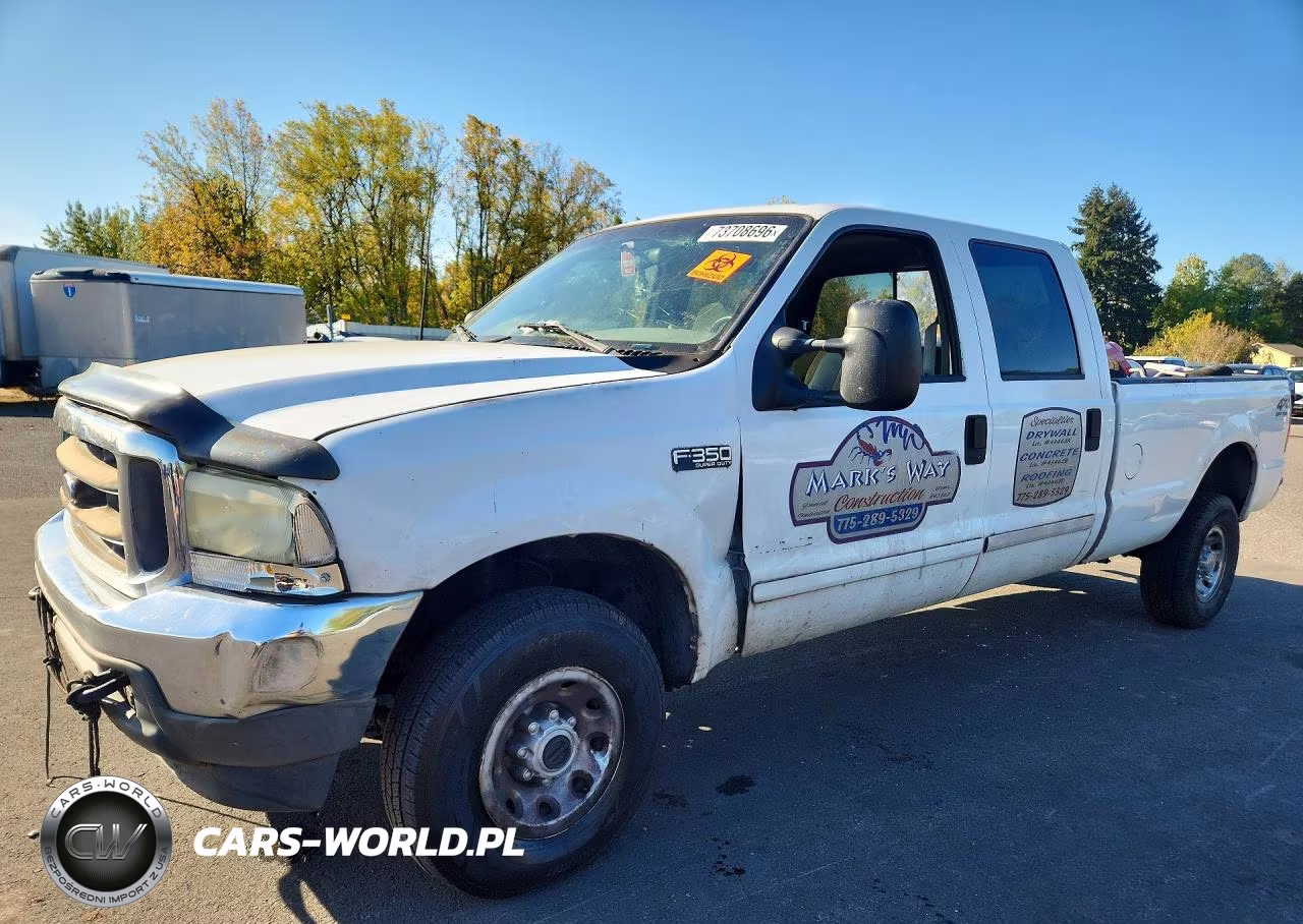2002 Ford F350 Srw Super Duty VIN:1FTSW31F12EA94729 - 1