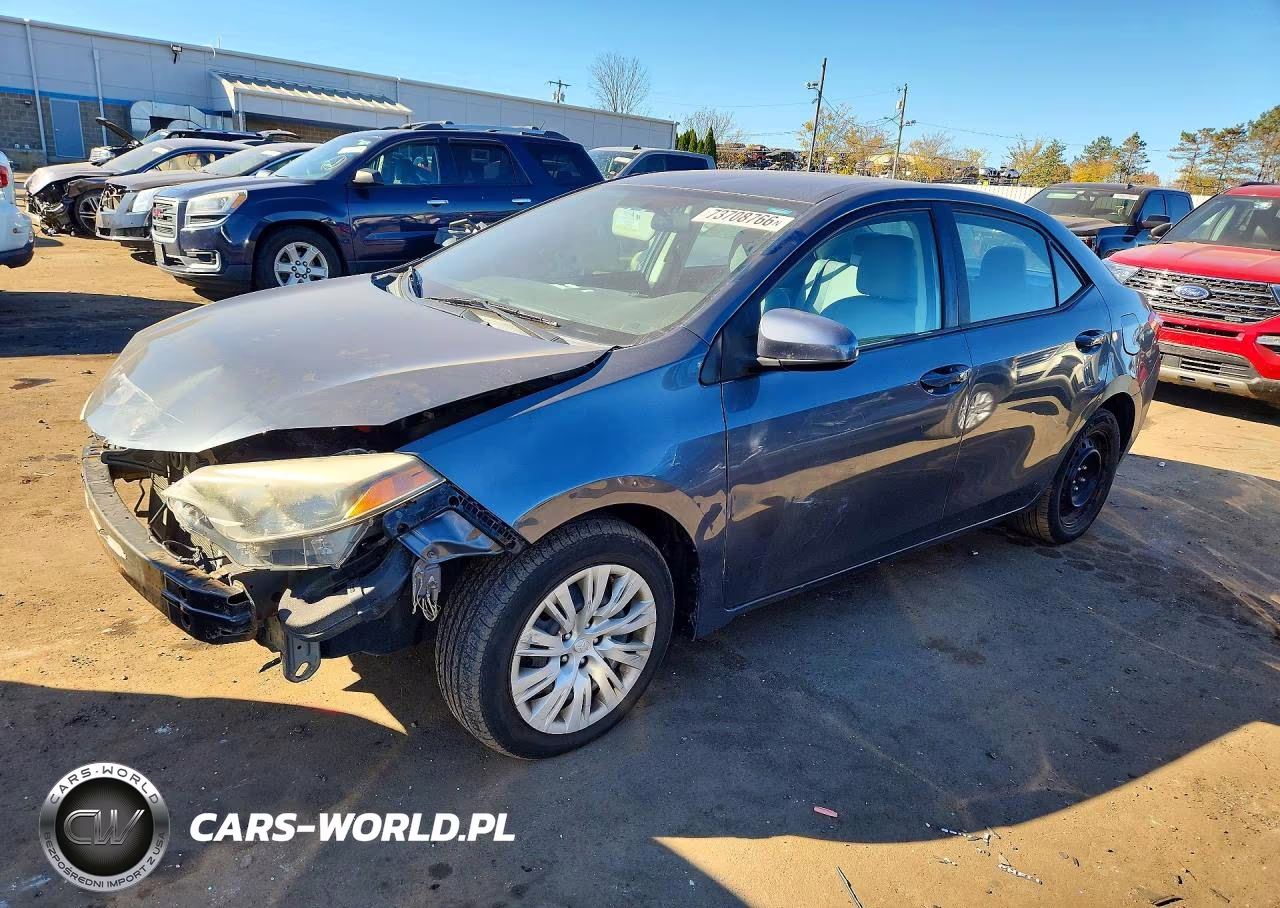 2014 Toyota Corolla Le VIN:5YFBURHE6EP097462 - 1