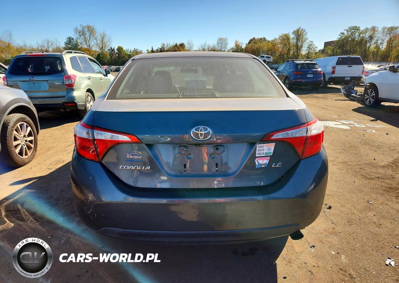 2014 Toyota Corolla Le VIN:5YFBURHE6EP097462 - 6