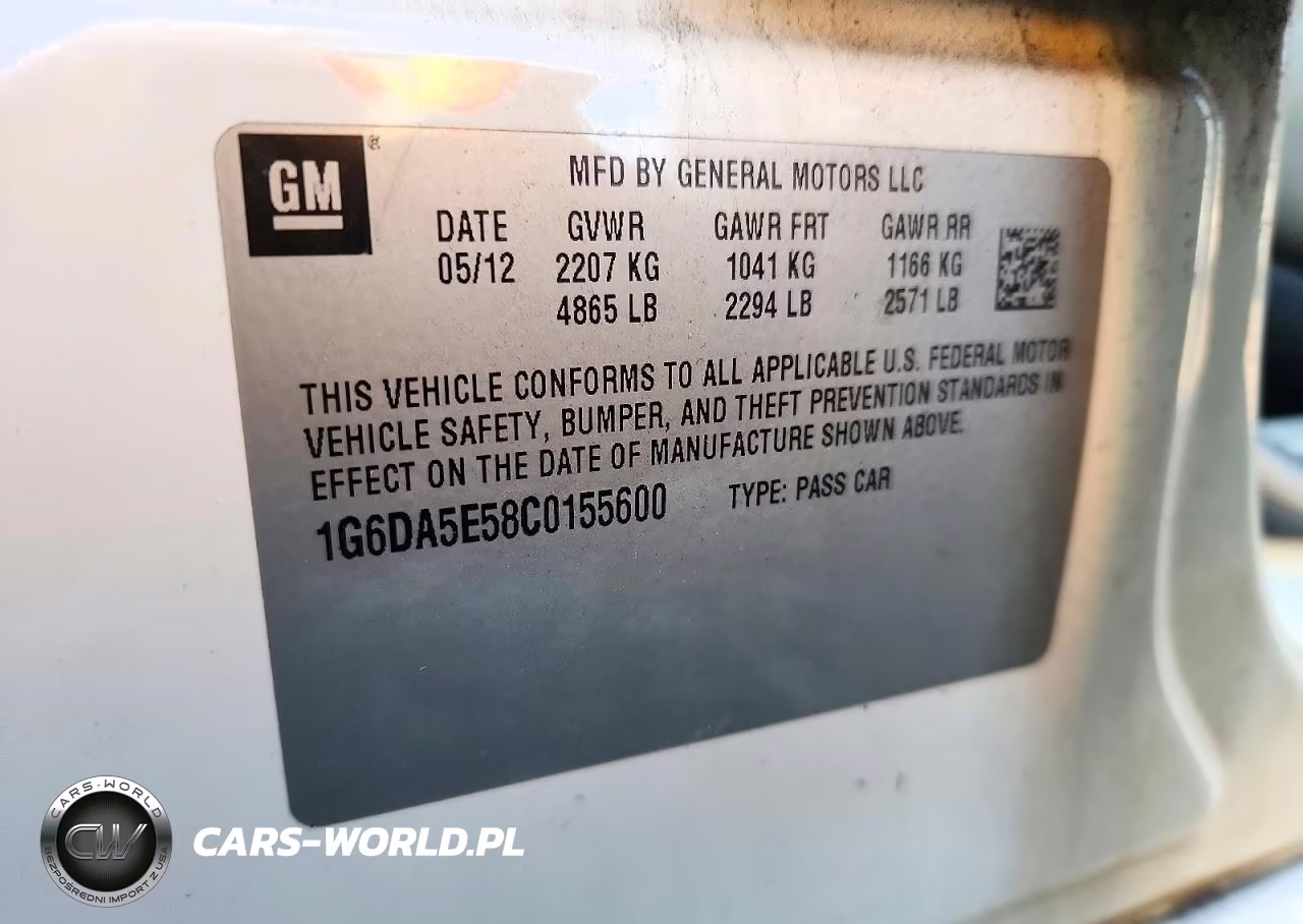 2012 Cadillac Cts VIN:1G6DA5E58C0155600 - 13