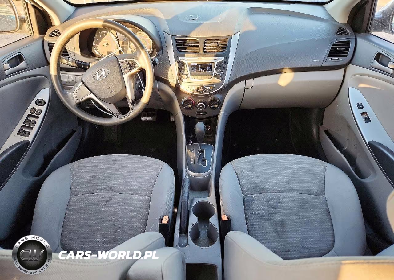 2015 Hyundai Accent Gs VIN:KMHCT5AE7FU213293 - 8