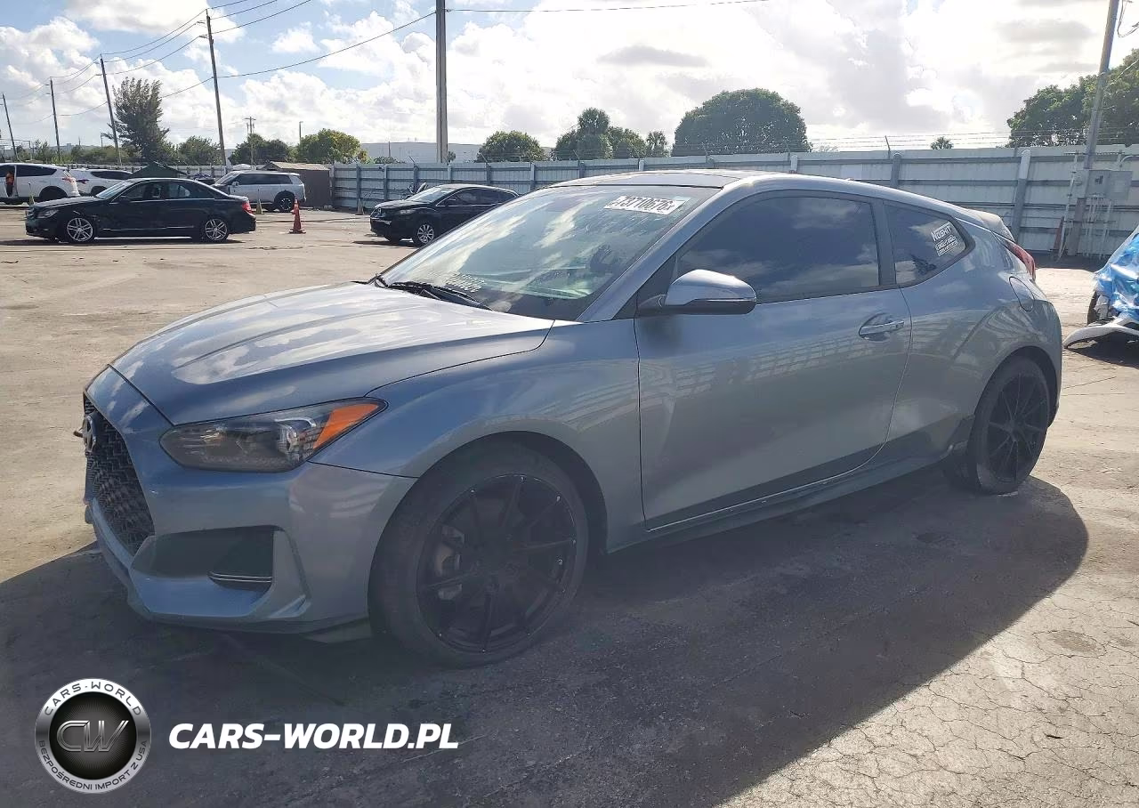 2019 Hyundai Veloster Turbo 1.6T VIN:KMHTH6AB4KU014855 - 1