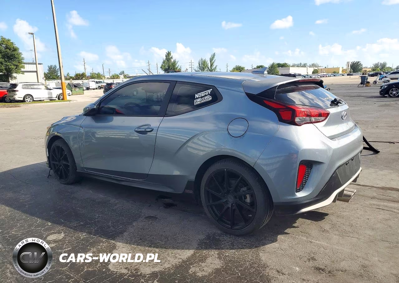 2019 Hyundai Veloster Turbo 1.6T VIN:KMHTH6AB4KU014855 - 2