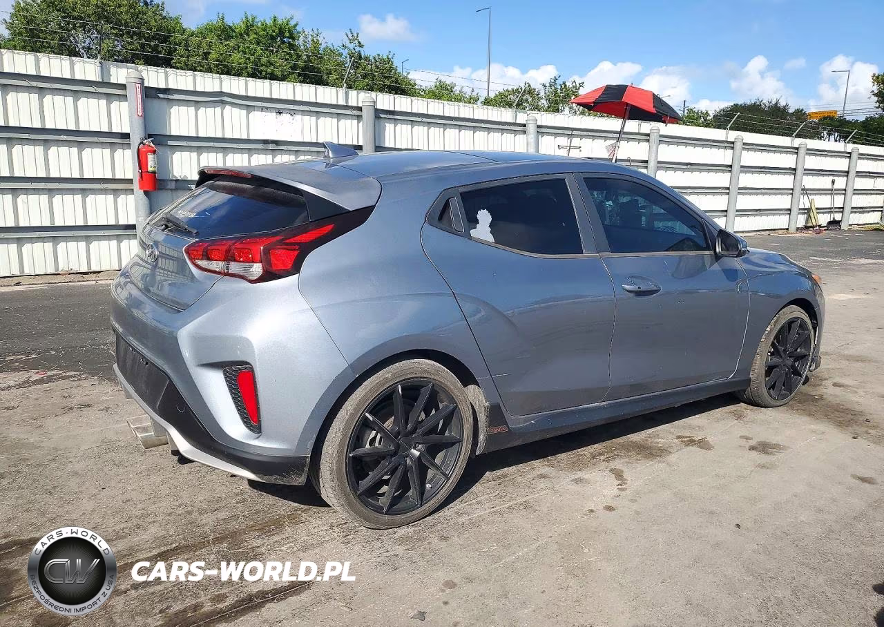 2019 Hyundai Veloster Turbo 1.6T VIN:KMHTH6AB4KU014855 - 3