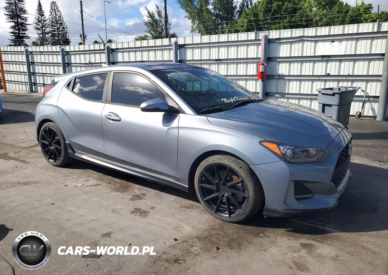 2019 Hyundai Veloster Turbo 1.6T VIN:KMHTH6AB4KU014855 - 4