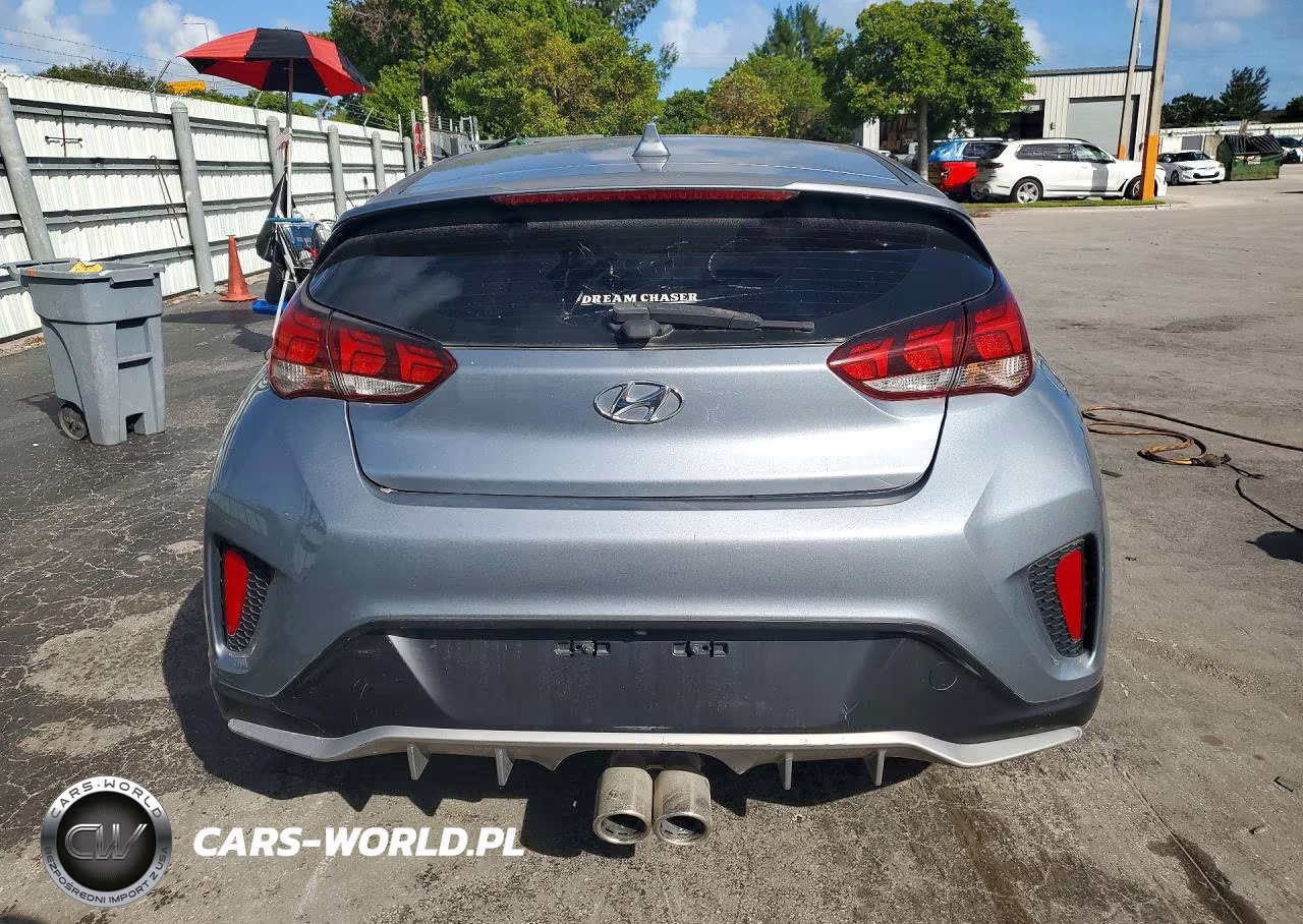2019 Hyundai Veloster Turbo 1.6T VIN:KMHTH6AB4KU014855 - 6