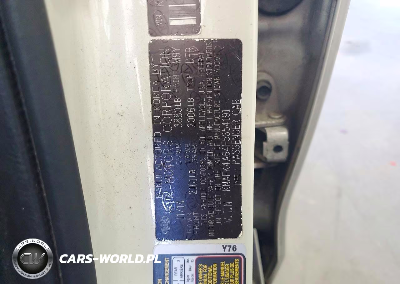 2015 Kia Forte Lx VIN:KNAFK4A64F5354191 - 13