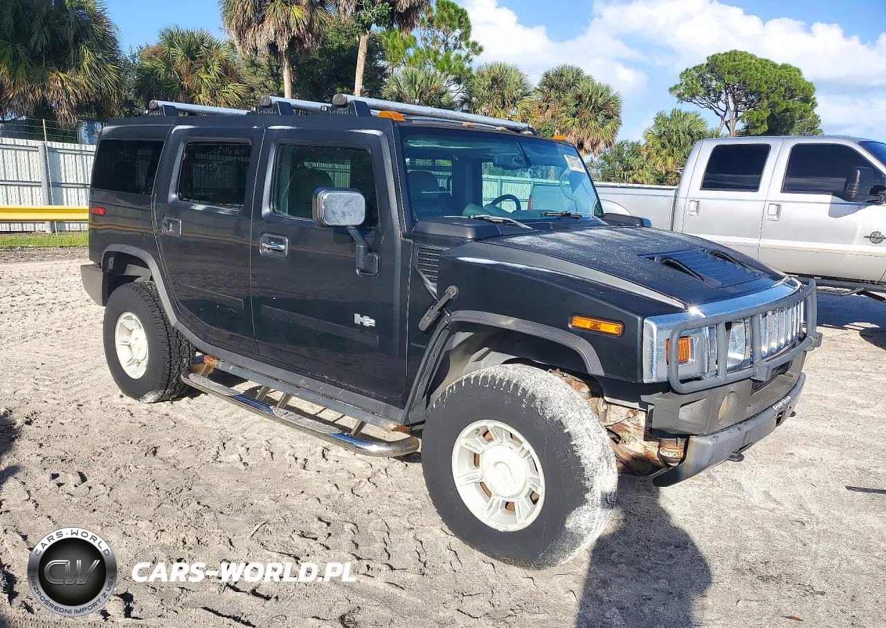 2003 Hummer H2 VIN:5GRGN23U23H109588 - 4