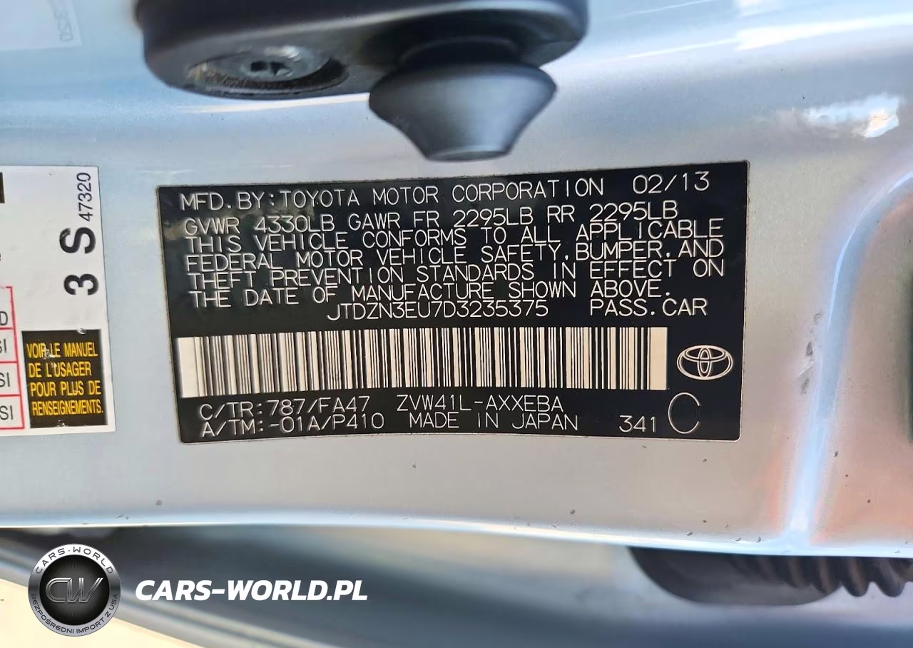 2013 Toyota Prius V Three VIN:JTDZN3EU7D3235375 - 12