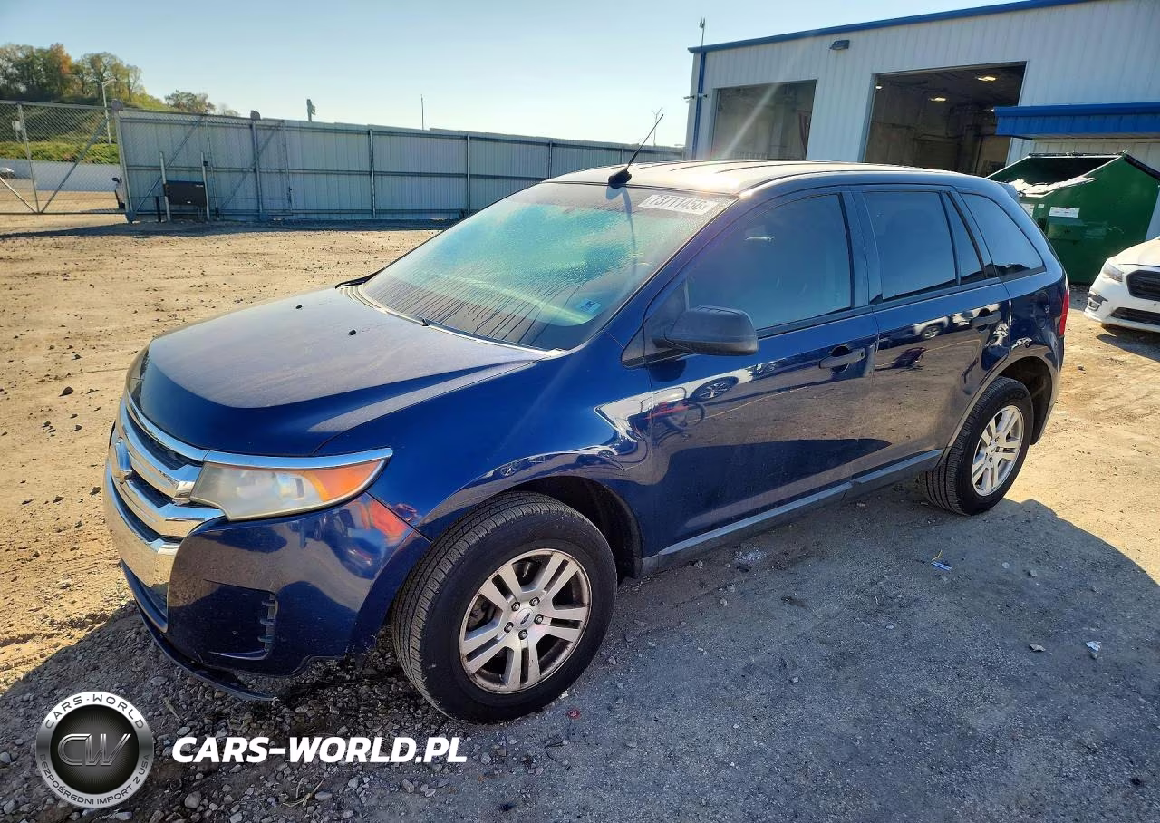 2012 Ford Edge Se VIN:2FMDK3GC6CBA11600 - 1