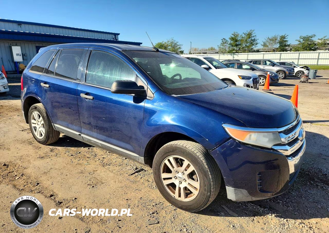 2012 Ford Edge Se VIN:2FMDK3GC6CBA11600 - 4
