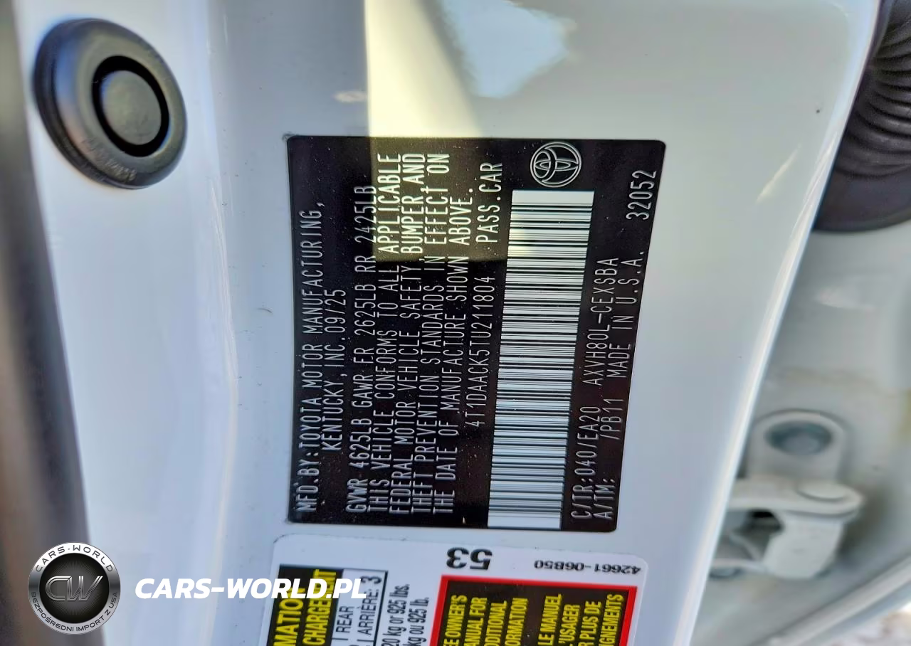 2026 Toyota Camry Xse VIN:4T1DAACK5TU211804 - 13