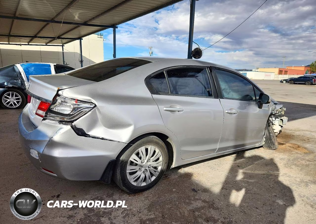 2014 Honda Civic Lx VIN:19XFB2F5XEE035405 - 3