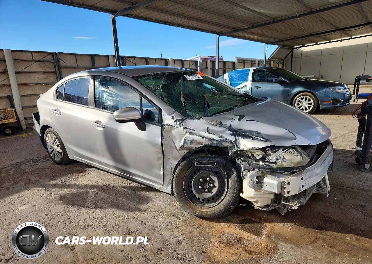 2014 Honda Civic Lx VIN:19XFB2F5XEE035405 - 4