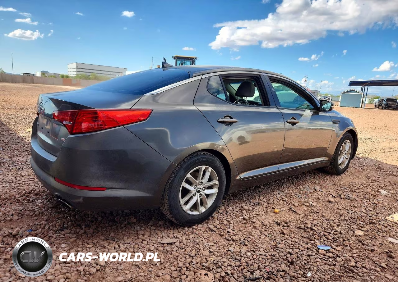 2011 Kia Optima Lx VIN:KNAGM4A78B5074730 - 3