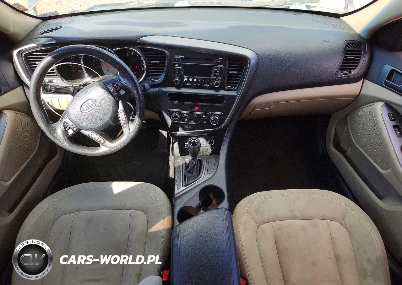 2011 Kia Optima Lx VIN:KNAGM4A78B5074730 - 8