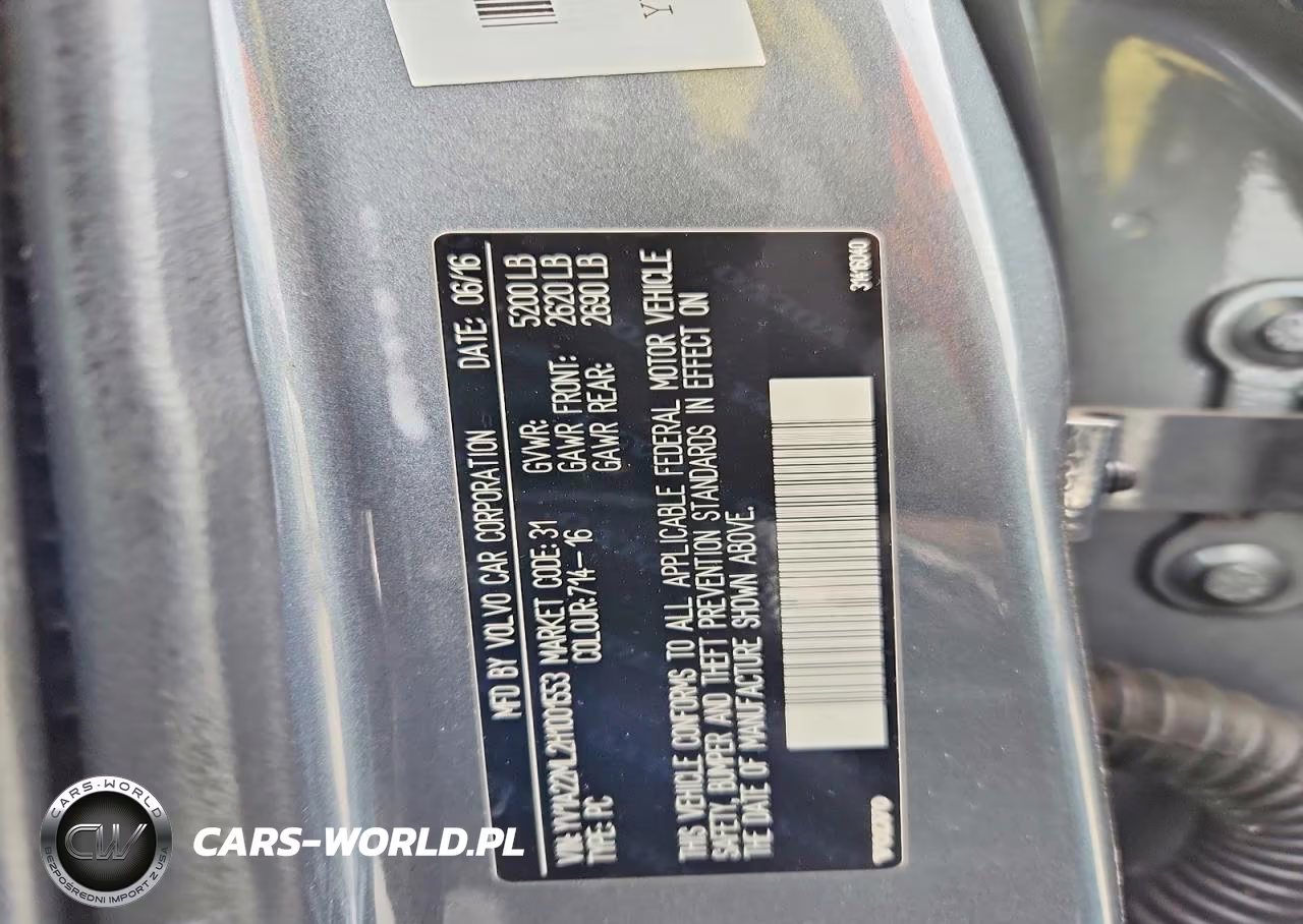 2017 Volvo S90 VIN:YV1A22ML2H1001553 - 13