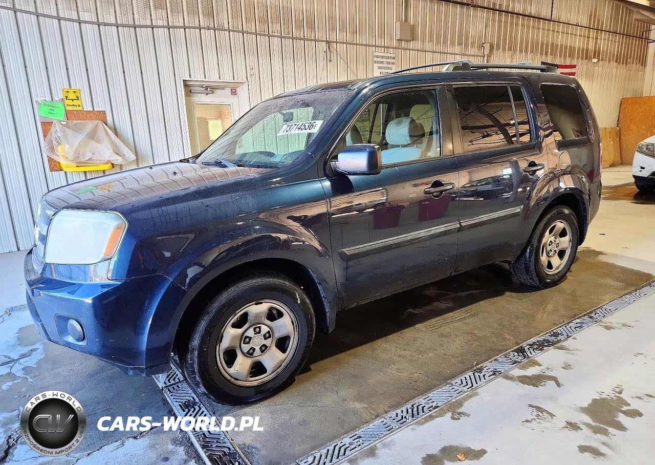 2011 Honda Pilot Lx VIN:5FNYF4H23BB052659 - 1