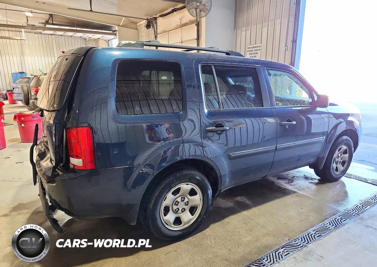 2011 Honda Pilot Lx VIN:5FNYF4H23BB052659 - 3
