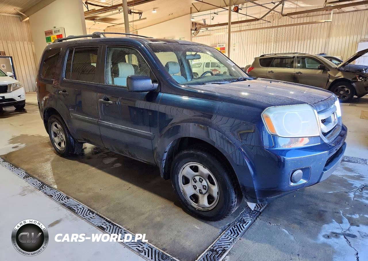 2011 Honda Pilot Lx VIN:5FNYF4H23BB052659 - 4